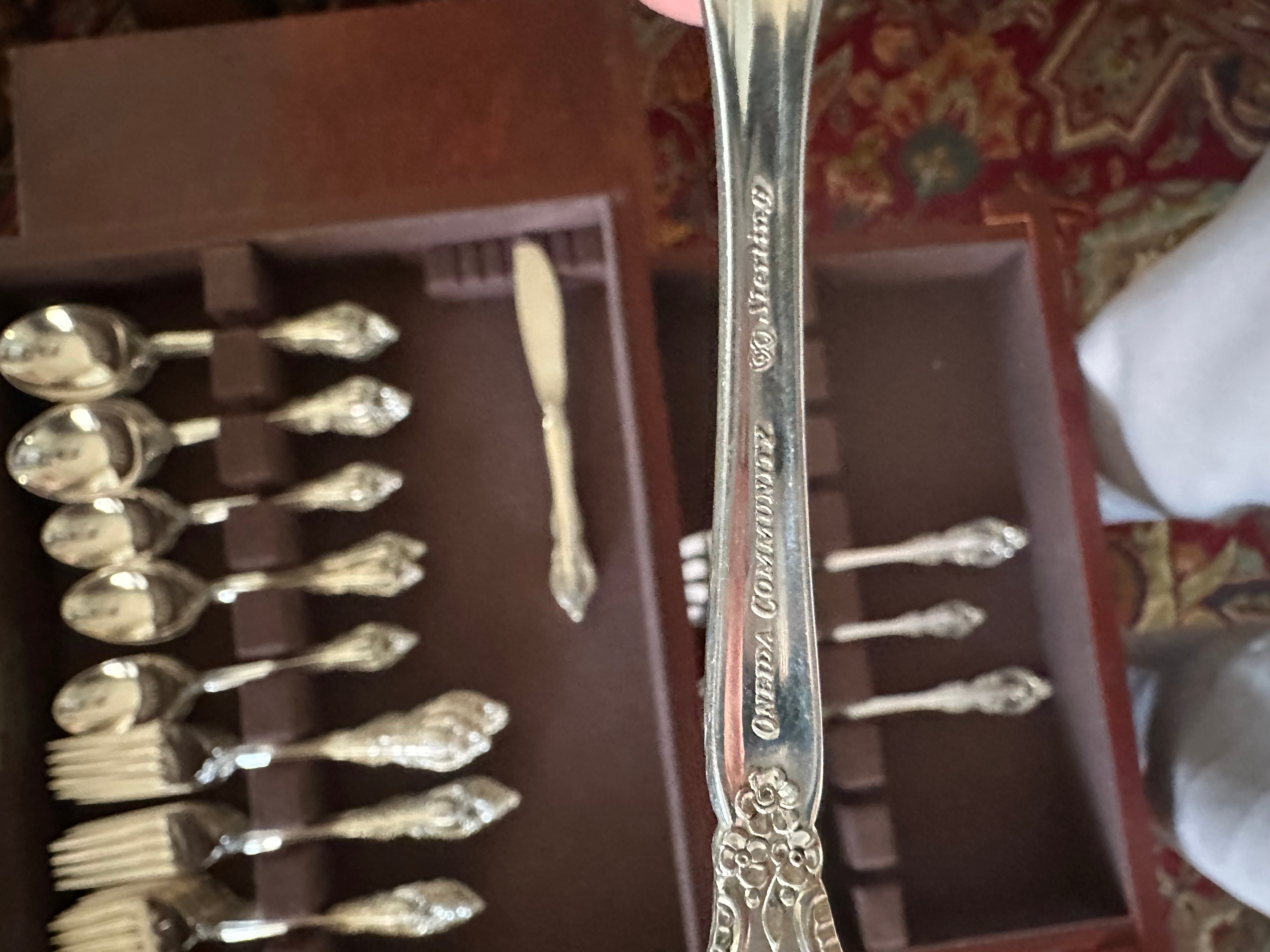 Sterling Silver Flatware - Oneida Mediterranea