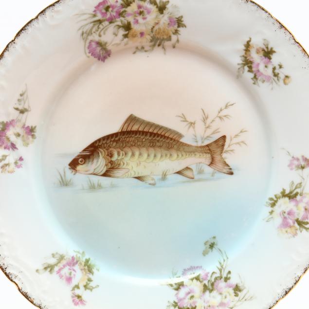 Antique 13 piece Austrian Fish Service