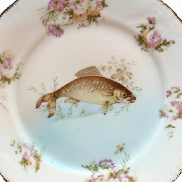 Antique 13 piece Austrian Fish Service